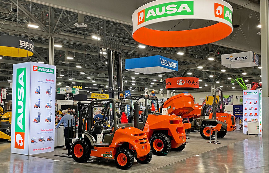 AUSA CONTINUES TO CONSOLIDATE IN THE UNITED STATES AT THE WORLD OF CONCRETE TRADE SHOW